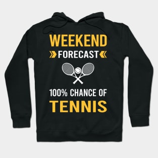 Weekend Forecast Tennis Hoodie